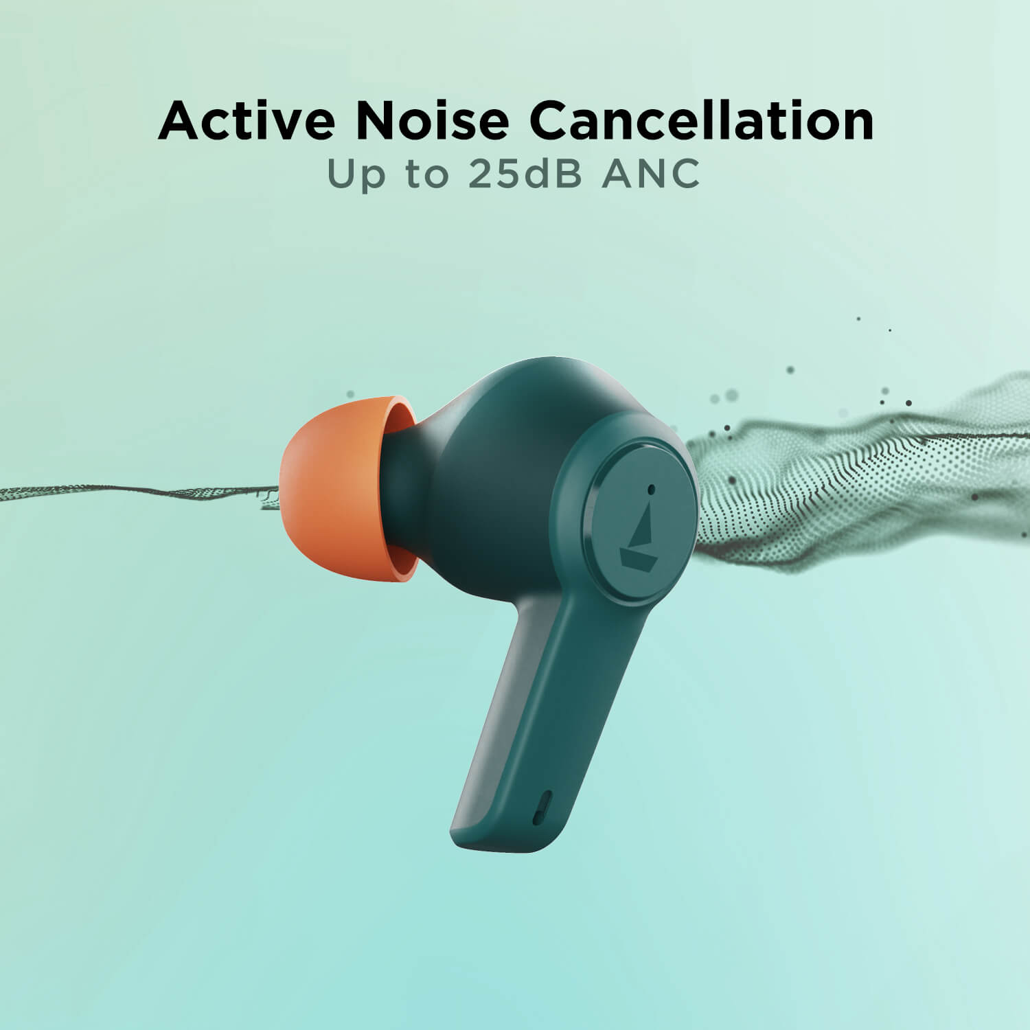 boAt Airdopes 413 ANC | Wireless Earbuds with Noise-Cancelling Earbuds With 10mm Drivers, ASAPTM Charge Technology, ENx™ Technology, Touch Gesture Volume Control