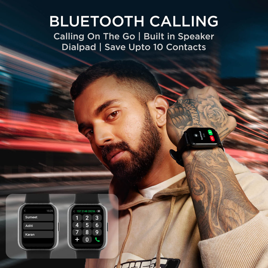 boAt Xtend Talk | Premium Design Smartwatch with Built-in Alexa, Bluetooth Calling, 1.69" (4.29cm) HD Display, 60+ Sports Modes