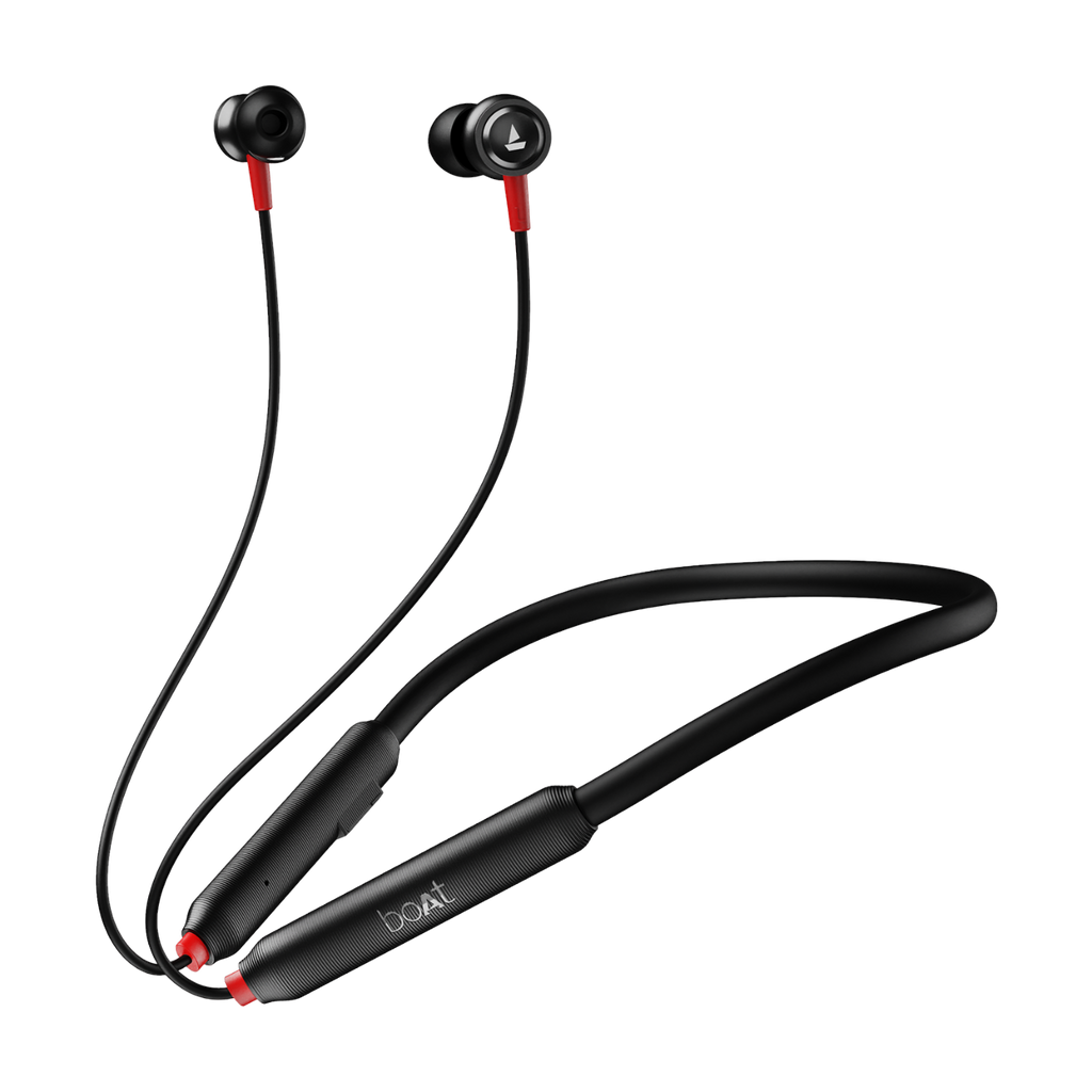 boAt Rockerz 185 Pro | Wireless Neckband with ENx™ Technology, 10mm Drivers, BEAST™ Mode, ASAP™ Charge, Dual Pairing feature