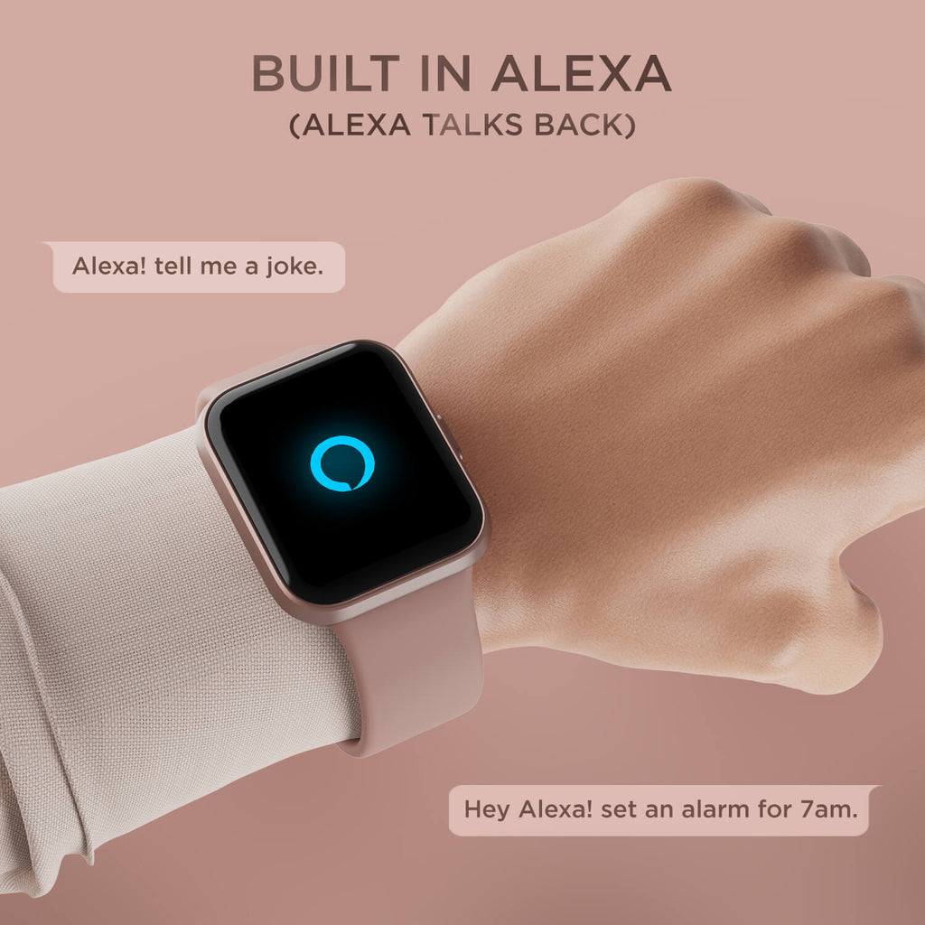boAt Xtend Talk | Premium Design Smartwatch with Built-in Alexa, Bluetooth Calling, 1.69" (4.29cm) HD Display, 60+ Sports Modes