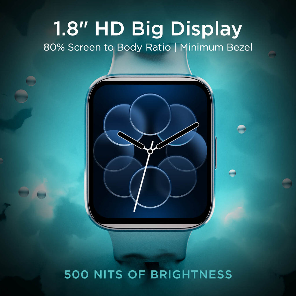 Wave Ultima | Bluetooth Calling Smart Watch with 1.8" (4.57cm) Curve Arc Display, IP68 Rating, 100+ Sports Modes