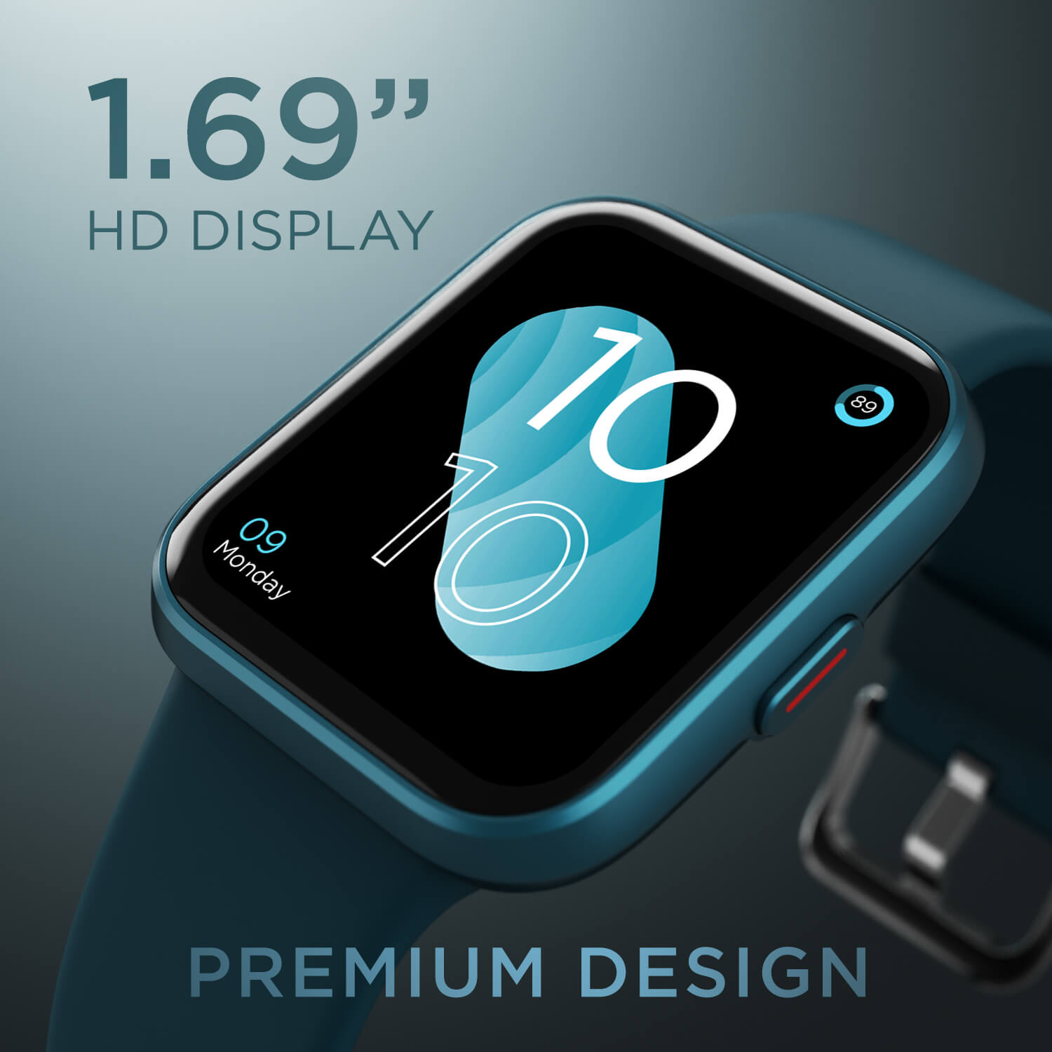 boAt Xtend Talk | Premium Design Smartwatch with Built-in Alexa, Bluetooth Calling, 1.69" (4.29cm) HD Display, 60+ Sports Modes