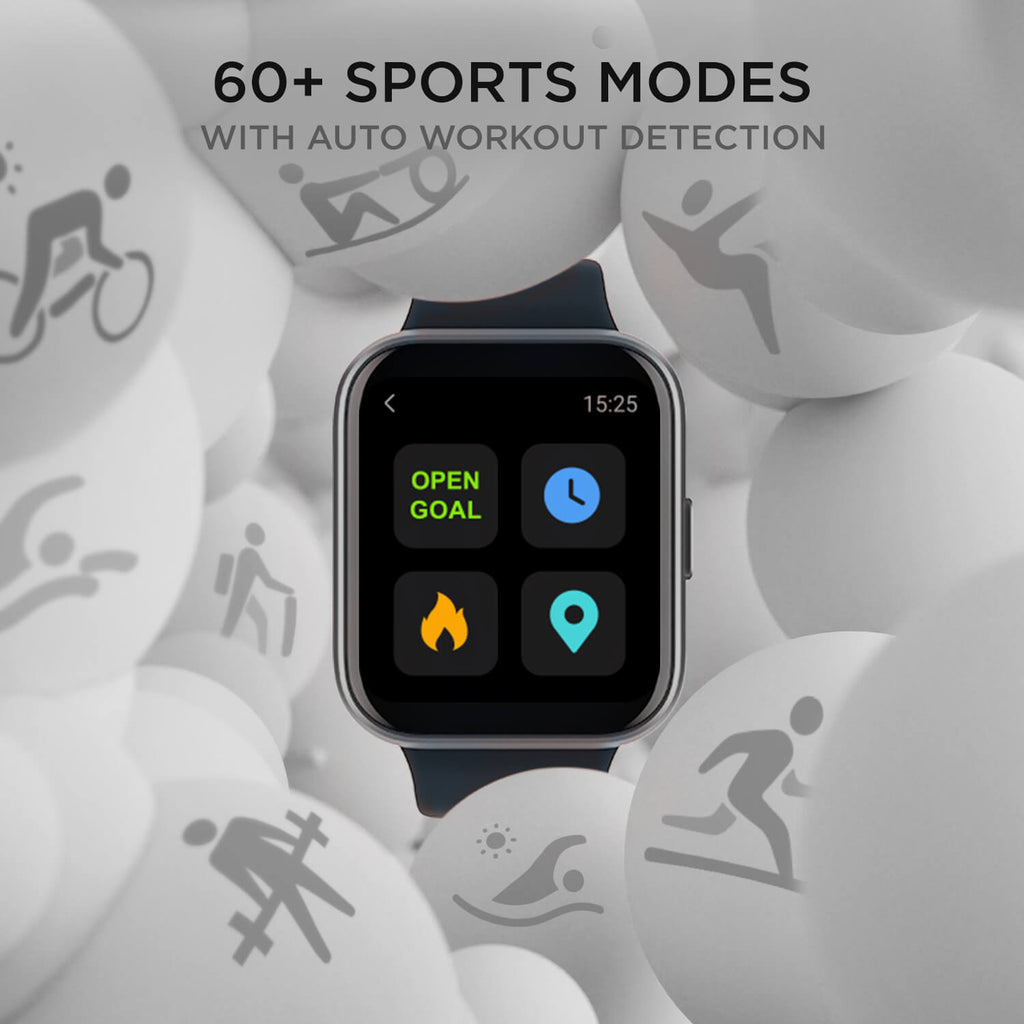 boAt Xtend Talk | Premium Design Smartwatch with Built-in Alexa, Bluetooth Calling, 1.69" (4.29cm) HD Display, 60+ Sports Modes