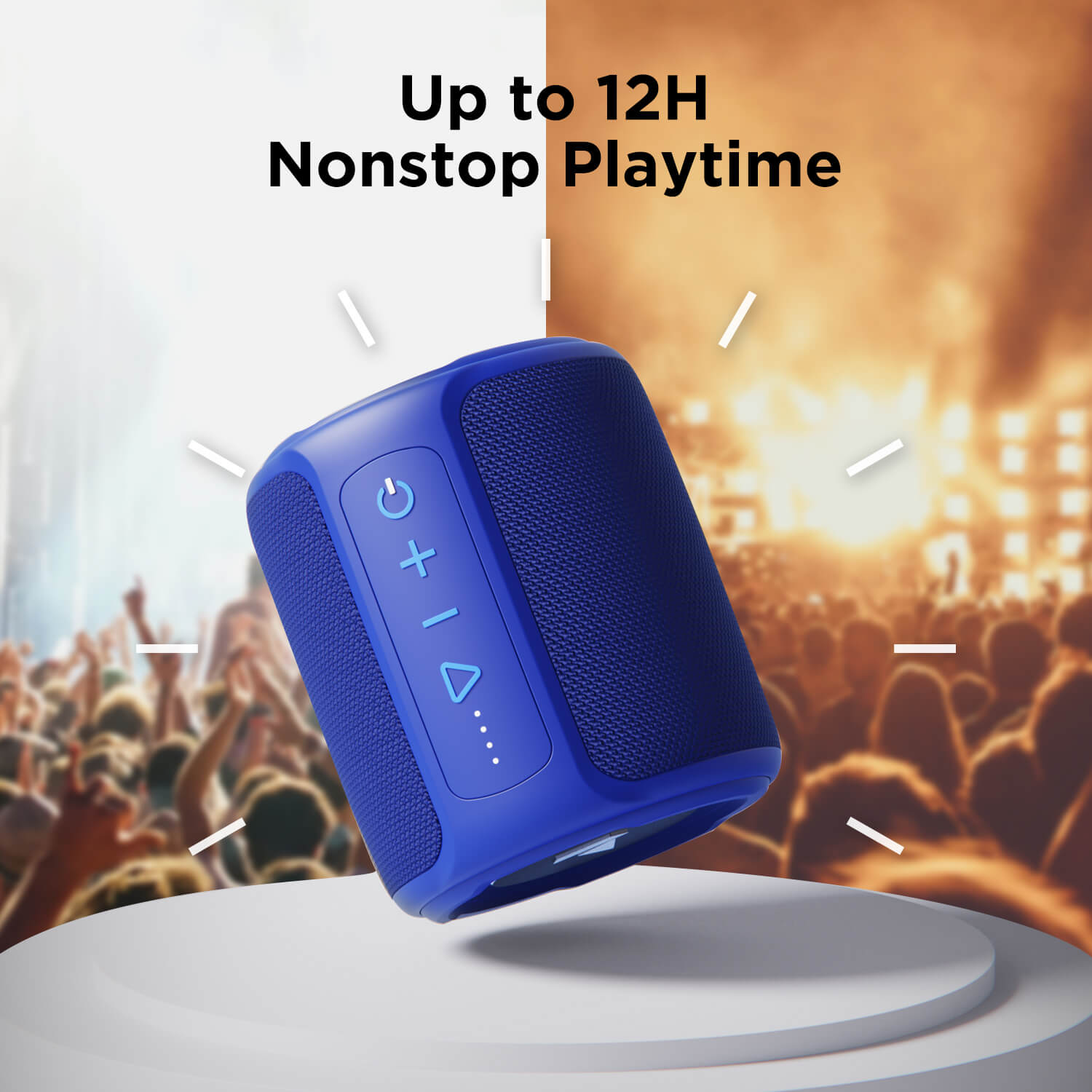 Stone 352 | Wireless Portable Bluetooth Speaker with 10W boAt Signature Sound, Up to 12 Hours Nonstop Playback