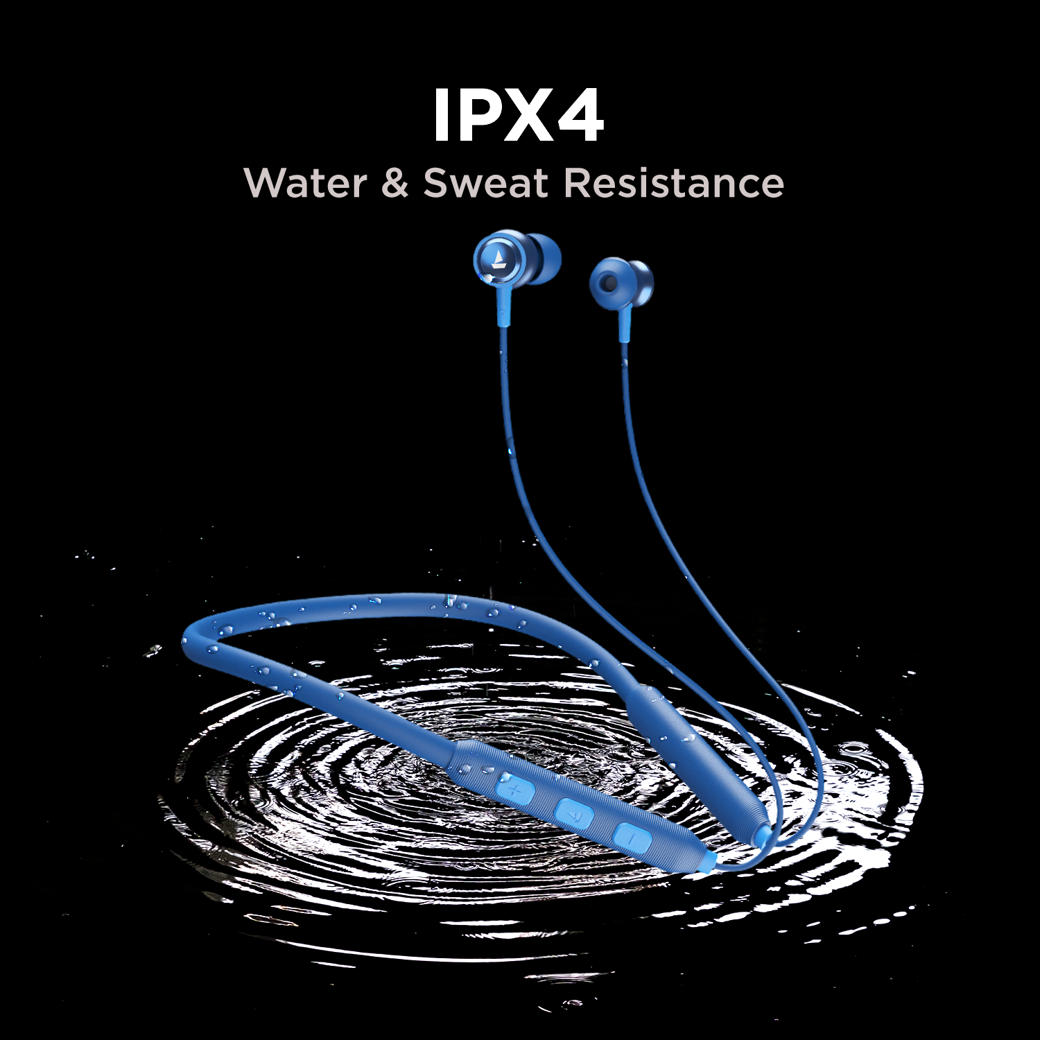 boAt Rockerz 185 Pro | Wireless Neckband with ENx™ Technology, 10mm Drivers, BEAST™ Mode, ASAP™ Charge, Dual Pairing feature
