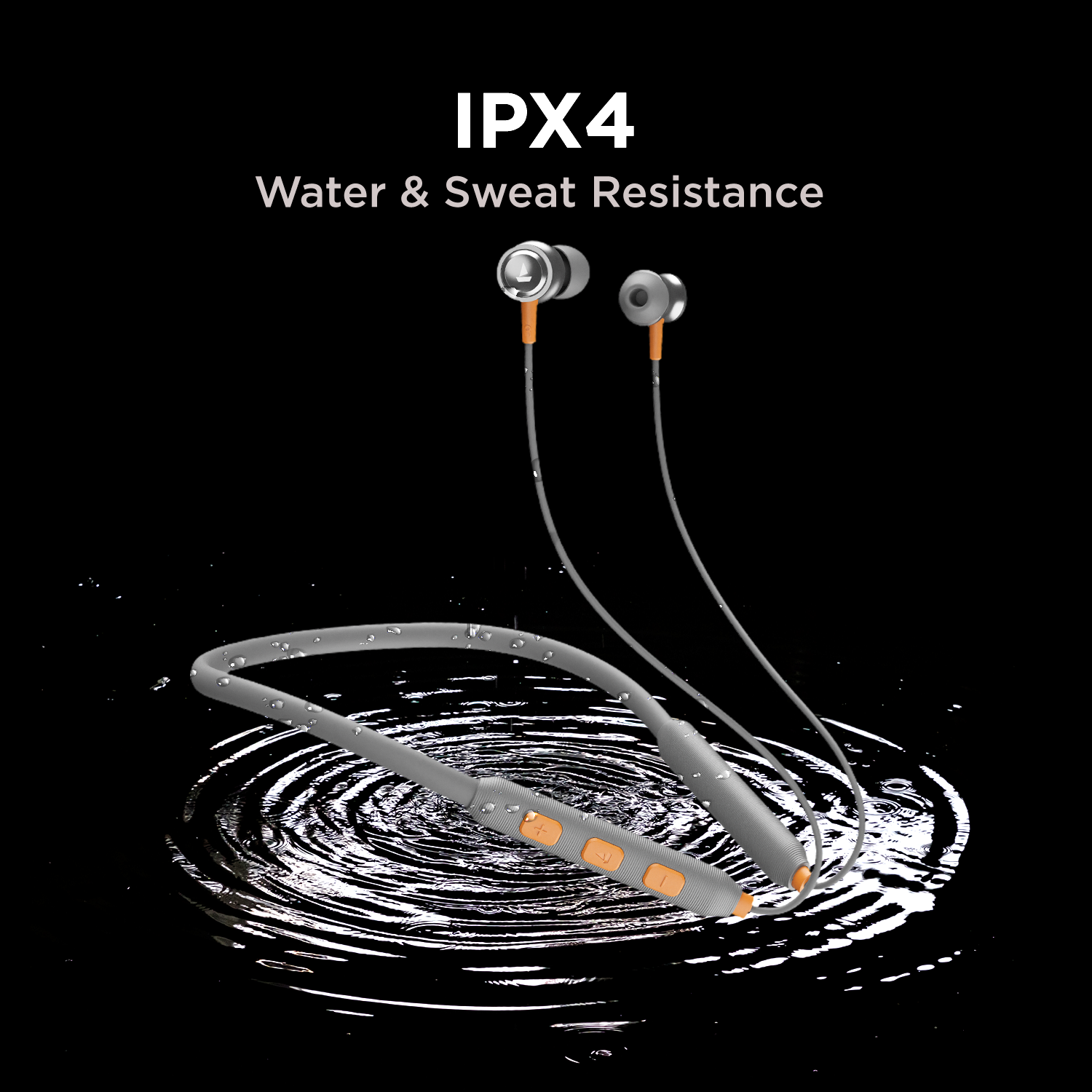 boAt Rockerz 185 Pro | Wireless Neckband with ENx™ Technology, 10mm Drivers, BEAST™ Mode, ASAP™ Charge, Dual Pairing feature