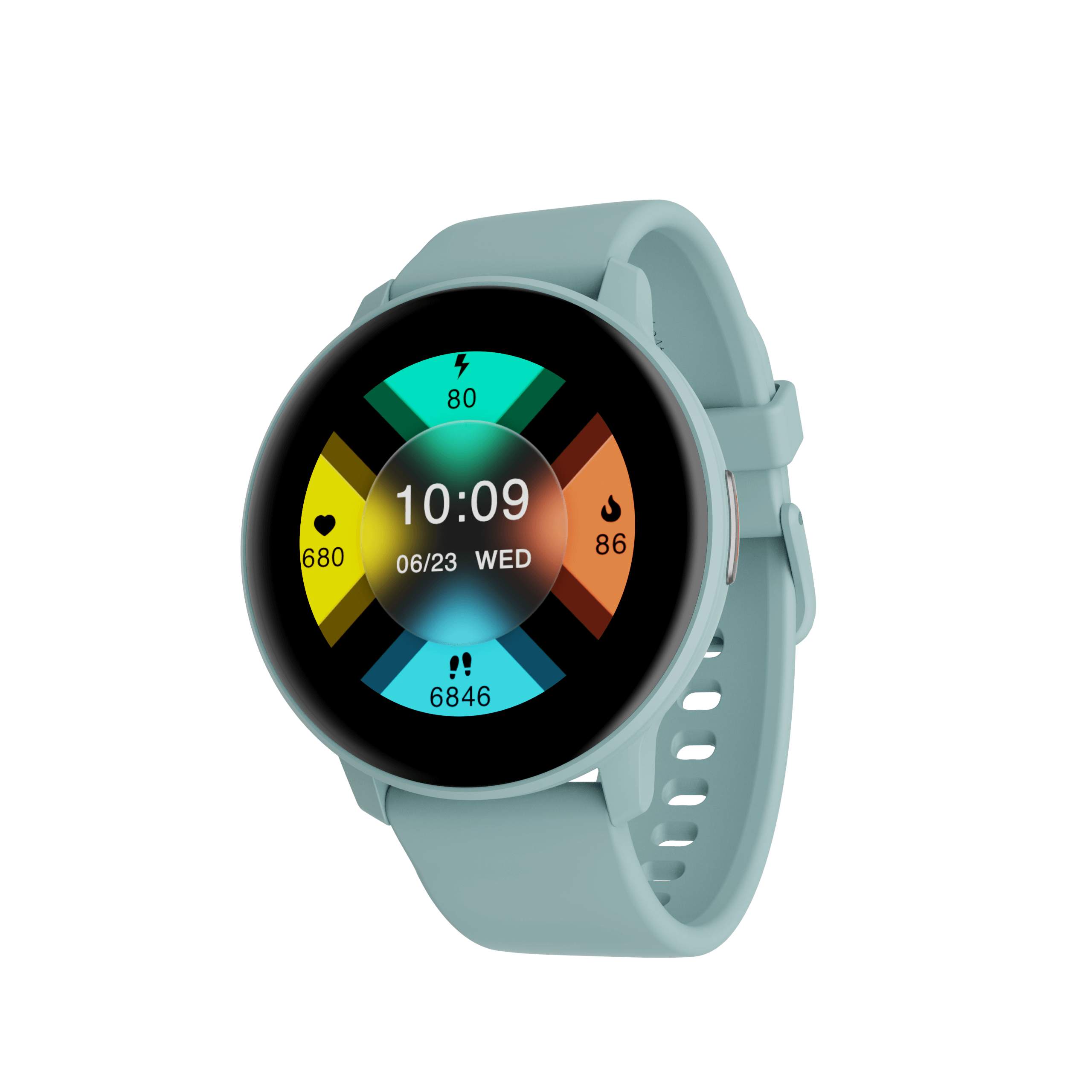 boAt Lunar Connect | Round Dial Smart Watch with 1.28” (3.25 cm) HD Display, BT Calling, Supports Hindi & English Language, Up to 20 contacts, 100+ Sports Modes