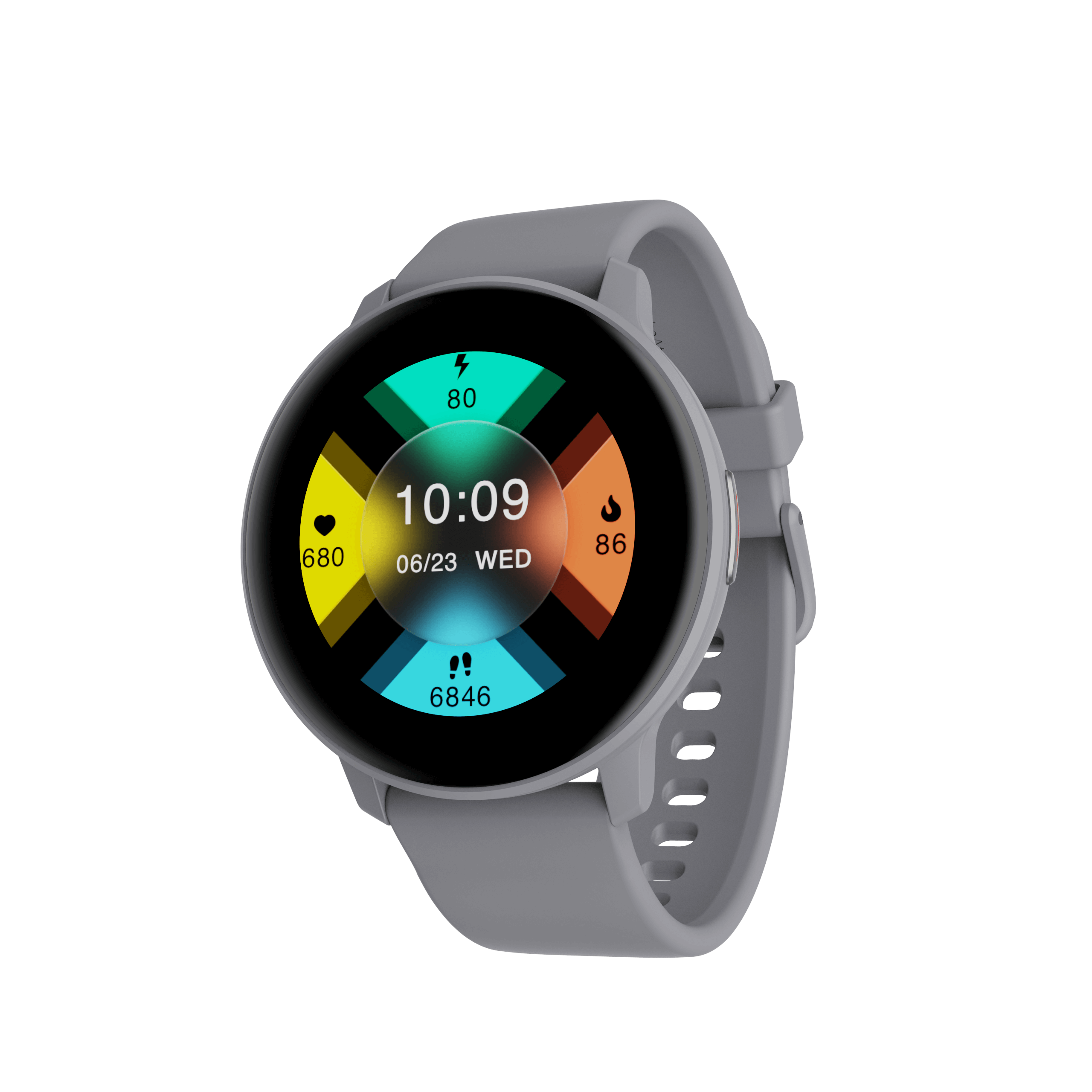 boAt Lunar Connect | Round Dial Smart Watch with 1.28” (3.25 cm) HD Display, BT Calling, Supports Hindi & English Language, Up to 20 contacts, 100+ Sports Modes