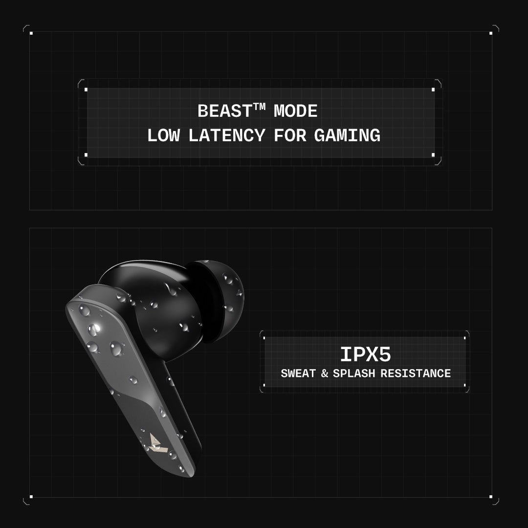 boAt Nirvana X TWS | Wireless Earbuds with Knowles dual drivers, Hi-Res Audio LDAC, 40 Hours Playback, boAt Hi-Fi Sound, ENx™ Technology, Dual Pairing