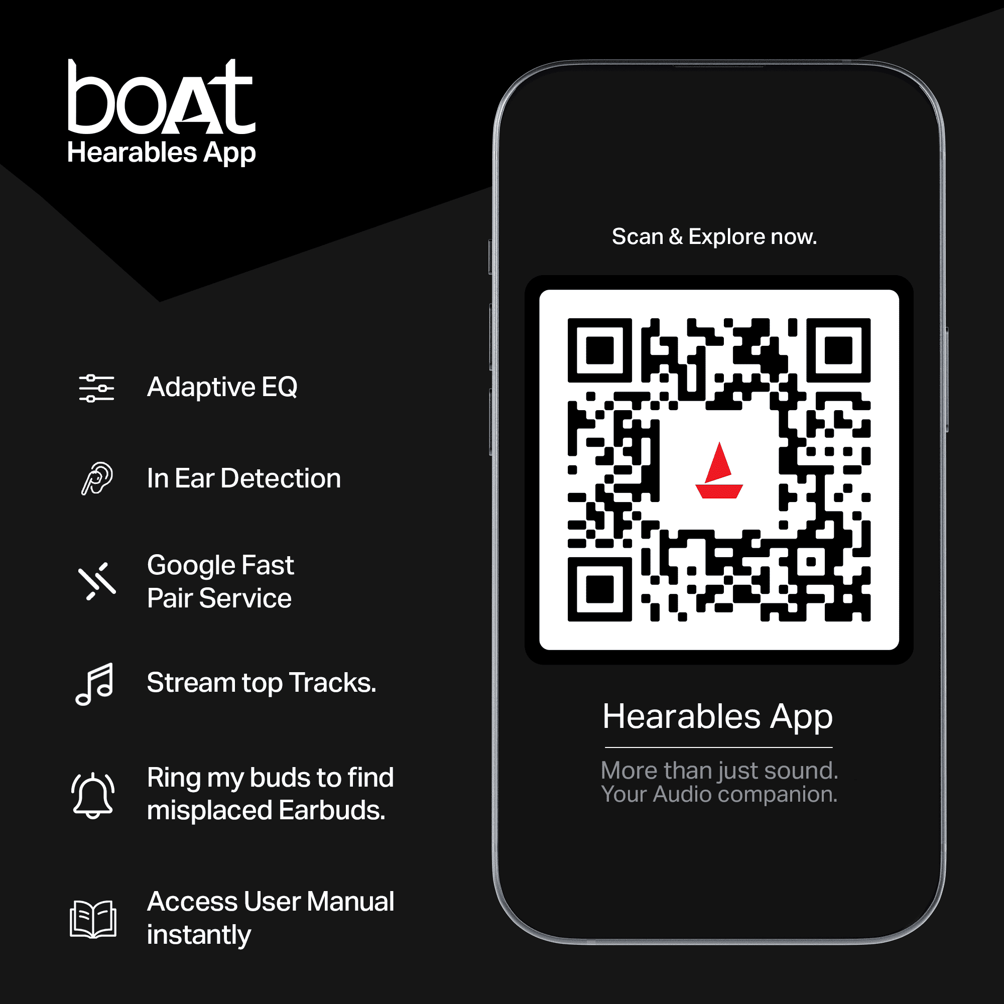 boAt Airdopes Prime 701 ANC | Wireless Earbuds with 50 Hours Playback, 46dB Hybrid ANC, Spatial Audio, Multipoint & BEAST™ Mode