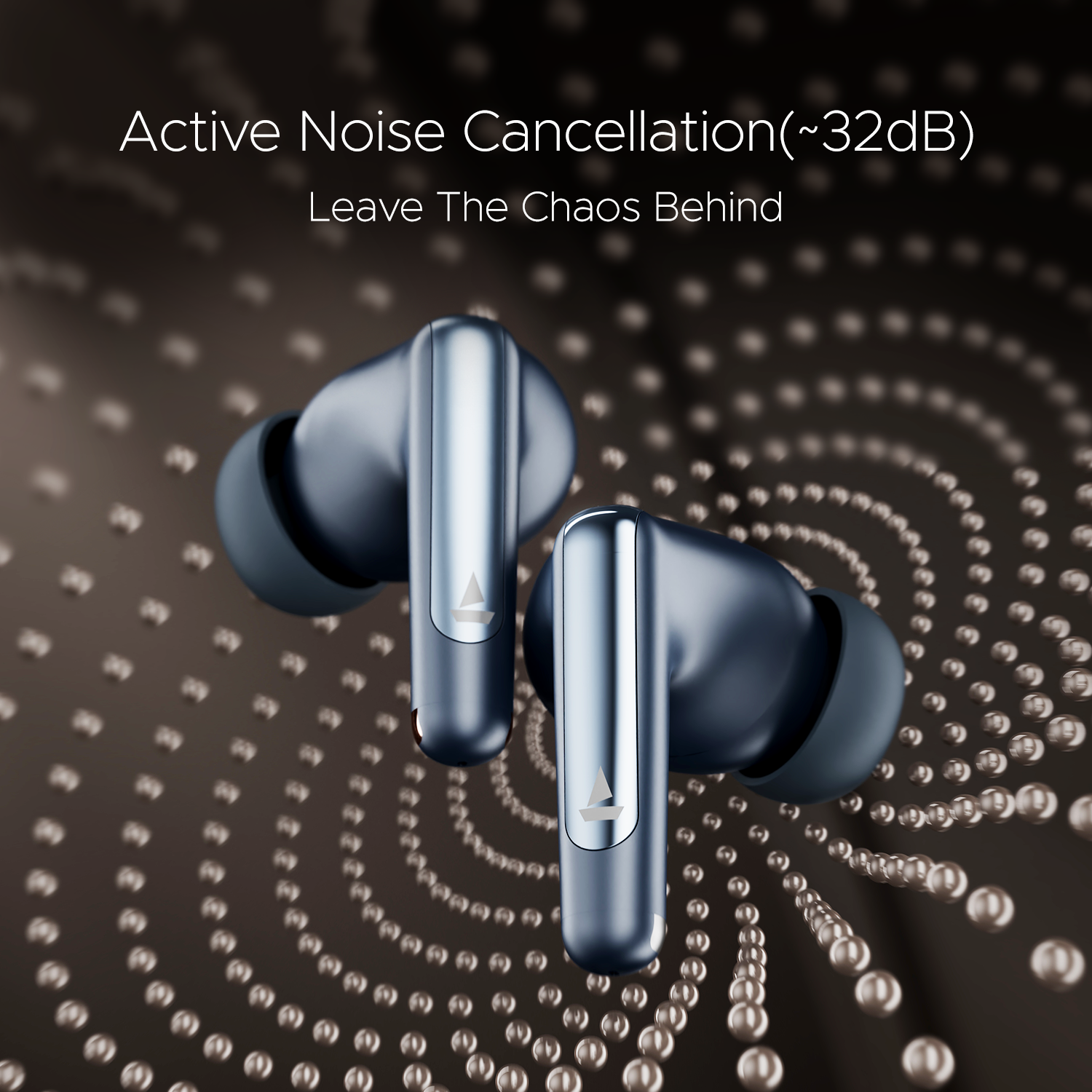 boAt Airdopes 161 ANC Elite | Wireless Earbuds with ANC up to 32dB, ENx™ Technology, BEAST™ Mode