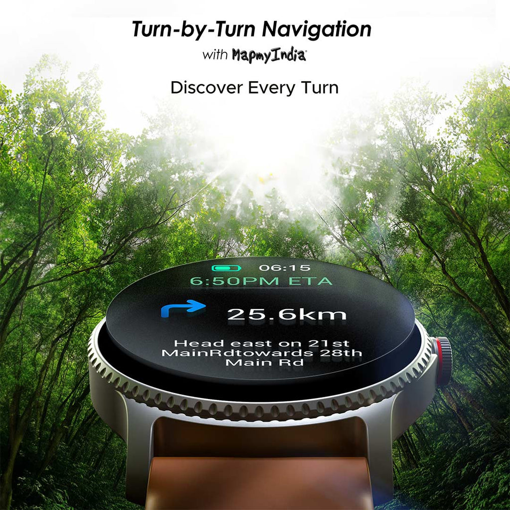 boAt Lunar Discovery | Premium Smartwatch with 1.39" Display, QR Code Hub, 700+ Active Modes, Crest Fitness Challenge