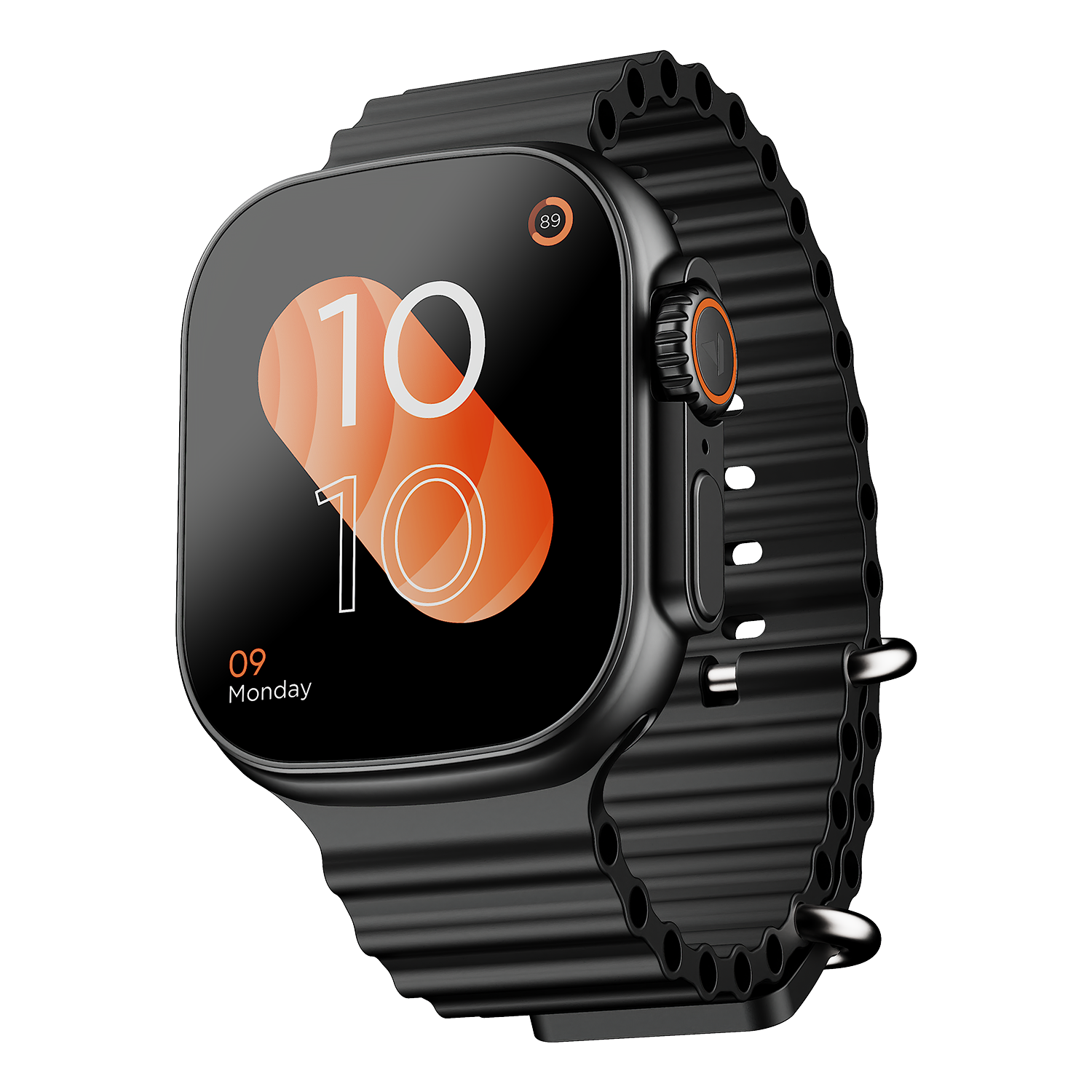 boAt Wave Aura | Smartwatch with 1.96" HD Display, 100+ Sports Modes, Functional Crown, Advanced BT Calling