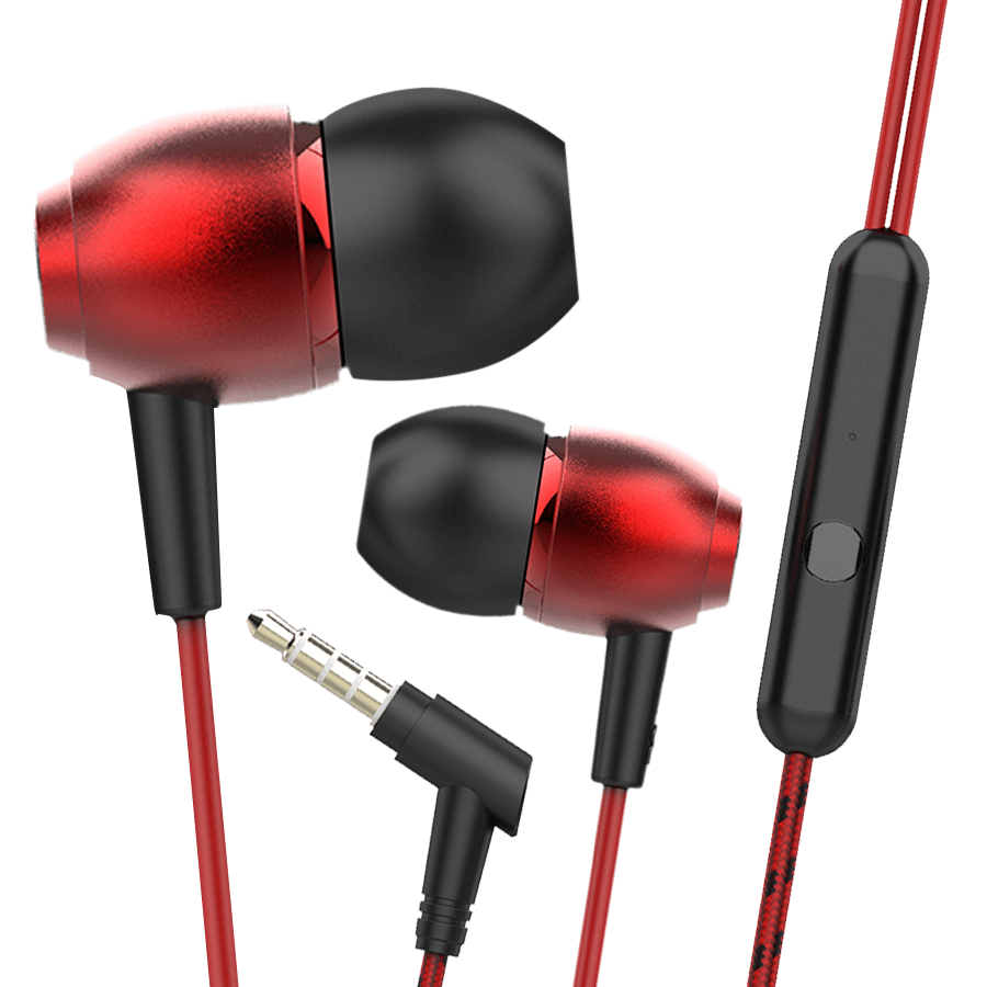 Bassheads 162 | Wired Earphone Made with Durable Coated Cable, Premium 10mm Drivers, Super Extra Bass, In-Built Mic