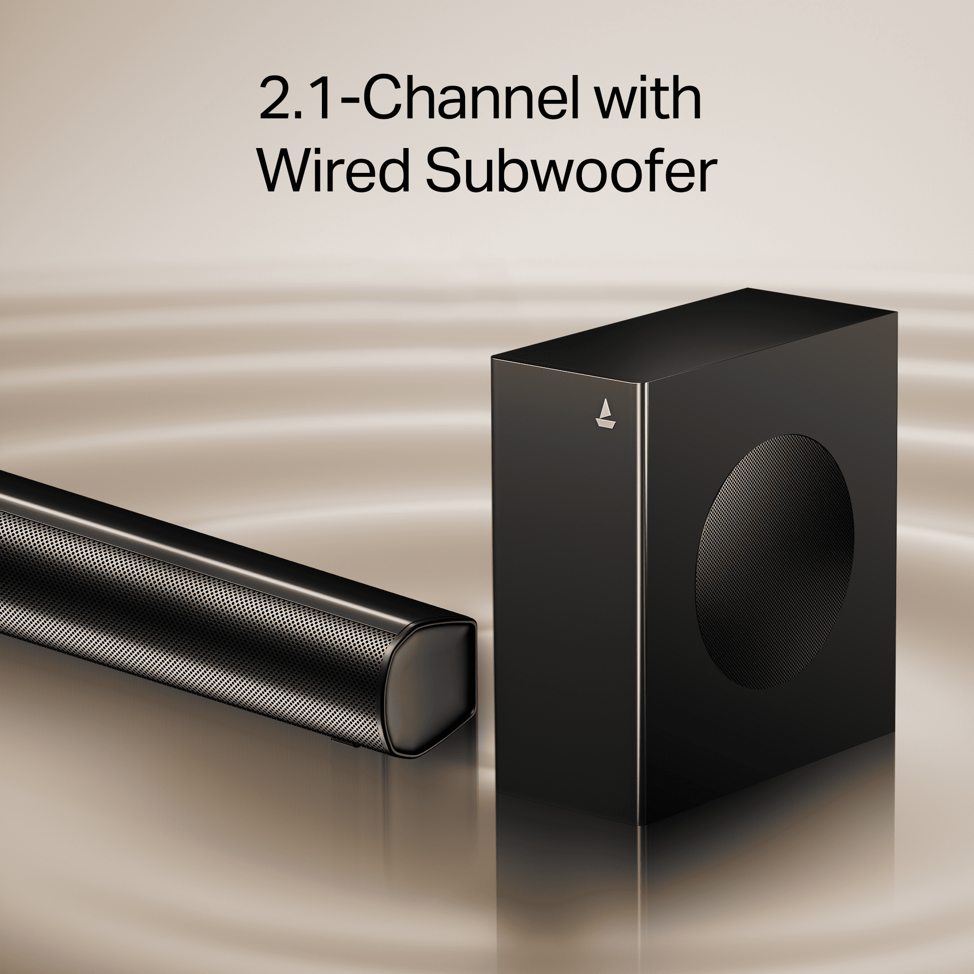boAt Aavante 2.1 1200 | 120W 2.1 Channel Soundbar with Bluetooth v5.4, EQ Modes & Master Remote