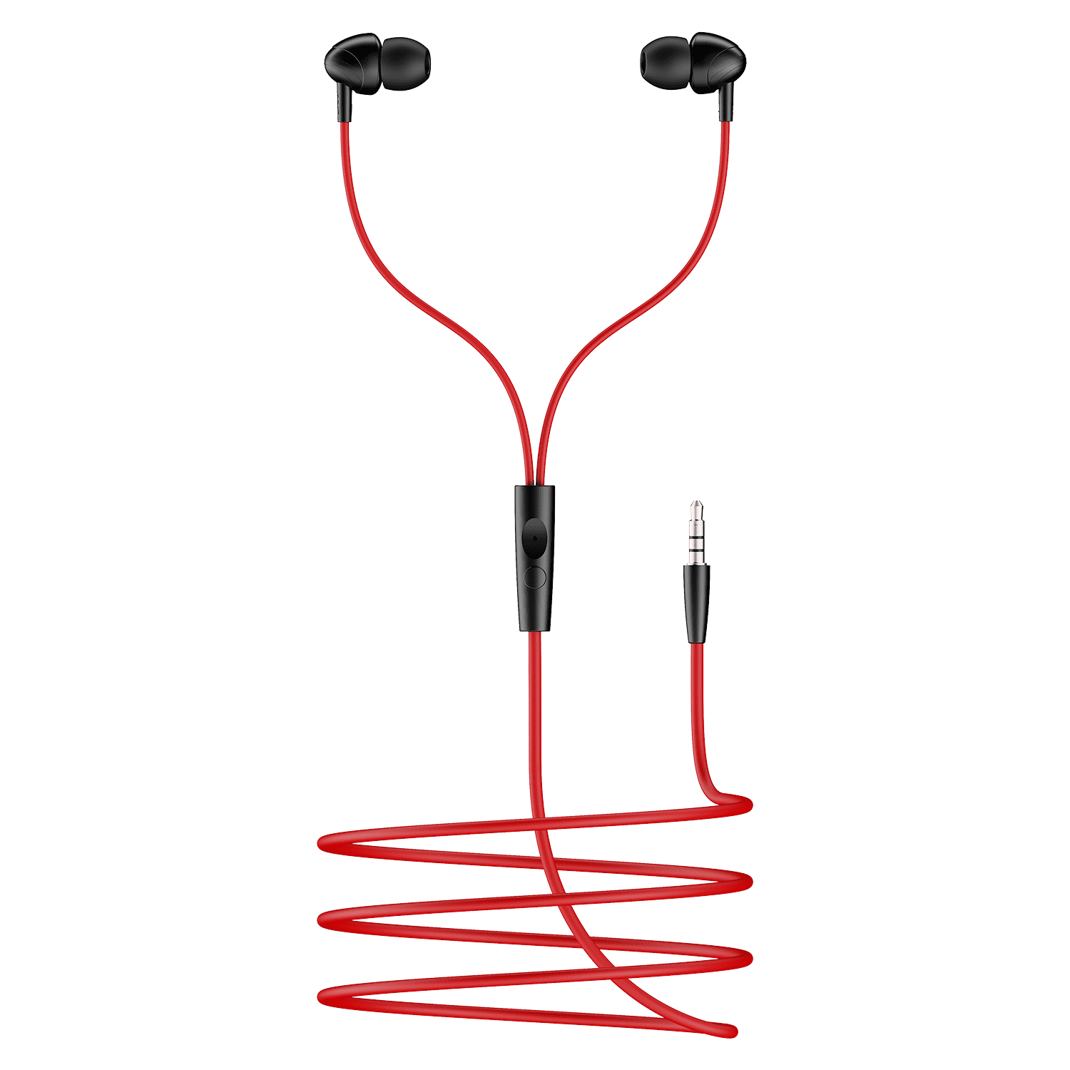 boAt Bassheads 211 | Wired Earphones with 10mm Drivers, Mic & Glossy Comfort Fit