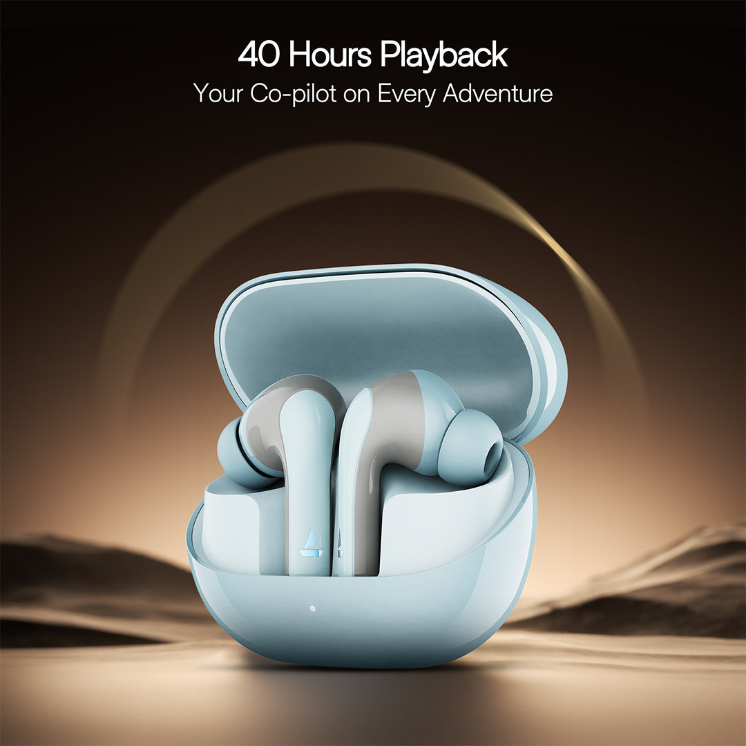 boAt Airdopes 131 Pro Buds | Wireless Earbuds with 40 Hours Playback, ENx™ Tech, BT v5.3, BEAST™ Mode, ASAP™ Charge