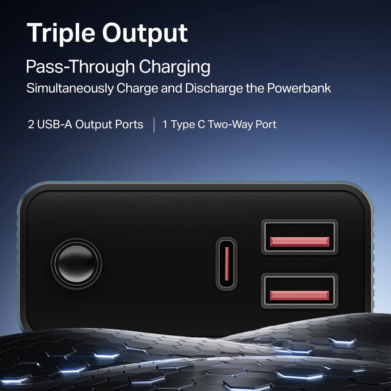 boAt Energyshroom PB400 Pro | 20000 mAh Powerbank with 2-way 22.5W fast charging,Pass-Through Charging, 12-Layer Smart IC Protection, Aluminium Casing & Compact