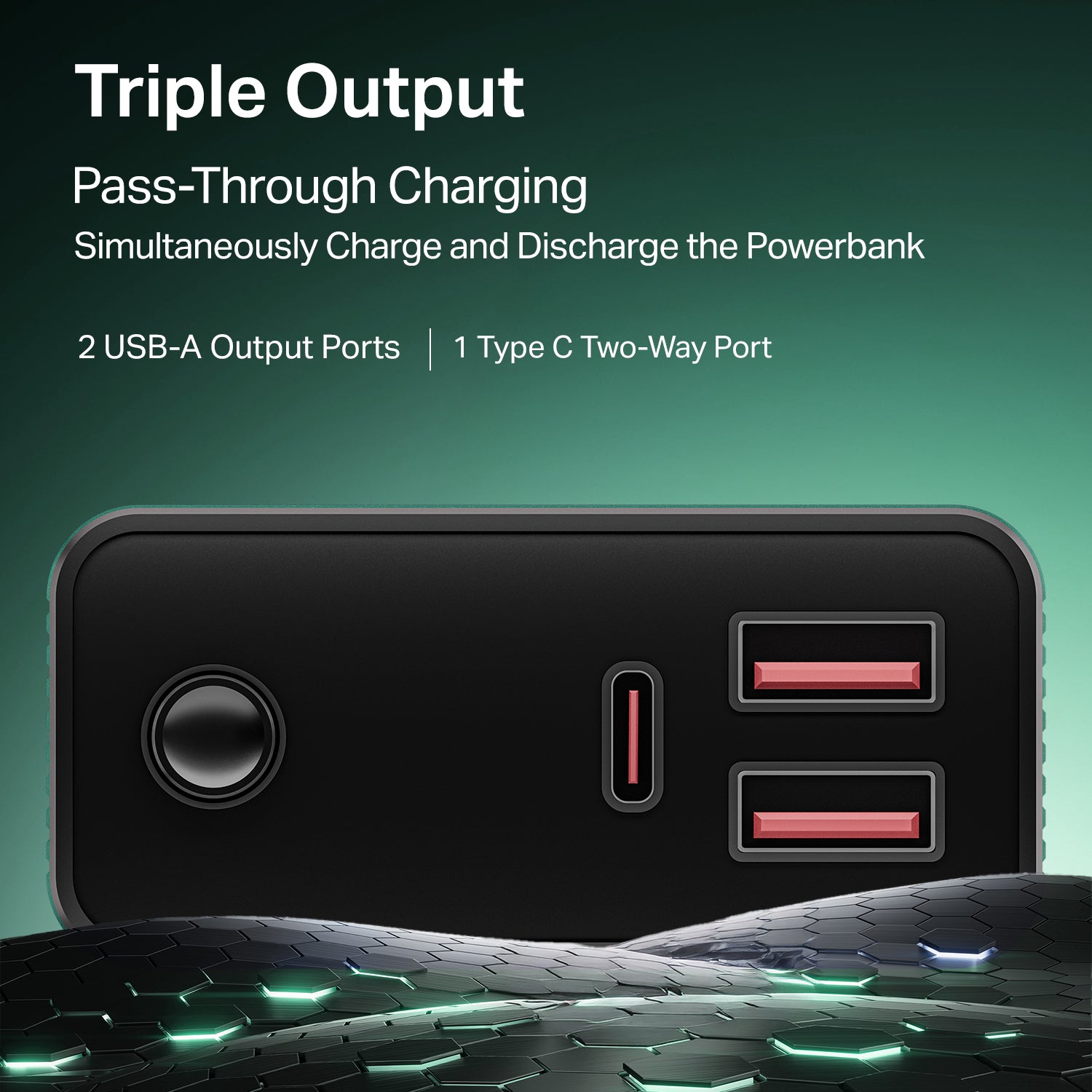 boAt Energyshroom PB400 Pro | 20000 mAh Powerbank with 2-way 22.5W fast charging,Pass-Through Charging, 12-Layer Smart IC Protection, Aluminium Casing & Compact