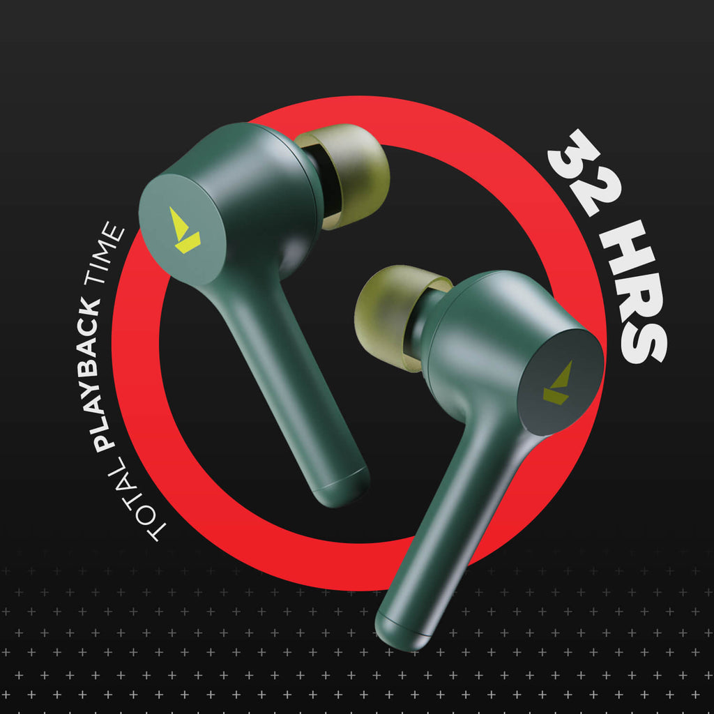 boAt Airdopes 281 Pro | Wireless Earbuds with 4 Mics, ASAP™ Charge, 6mm Drivers, 32 Hours Nonstop Audio Bliss, ENx™ Technology