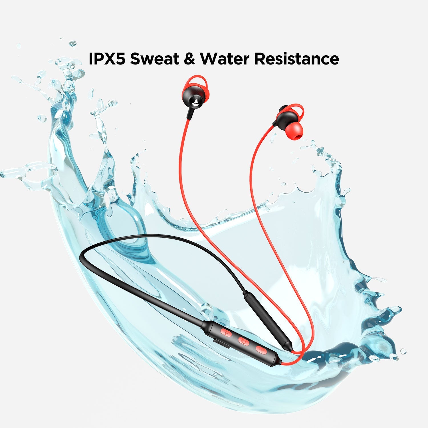 boAt Rockerz 245 V2 | Wireless Bluetooth Earphone with 12mm Dynamic Audio Drivers, Up to 8 Hours of Uninterrupted Music, Fast Charging