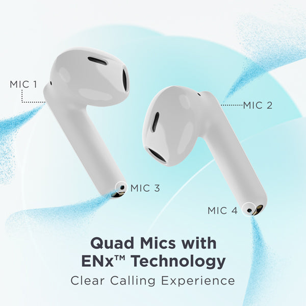 boAt Airdopes 141 Pro | 12mm Drivers, Upto 45 Hours Playback, Quad Mics with ENx™️ Technology