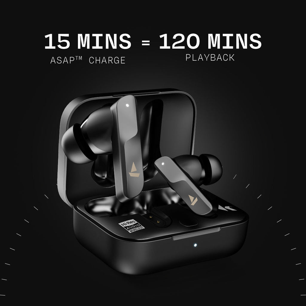 boAt Nirvana X TWS | Wireless Earbuds with Knowles dual drivers, Hi-Res Audio LDAC, 40 Hours Playback, boAt Hi-Fi Sound, ENx™ Technology, Dual Pairing