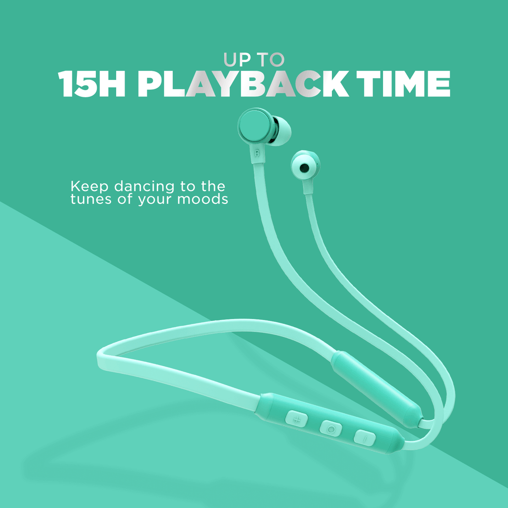 boAt 103 Wireless | Wireless Neckband with 15H Playback, 10mm Drivers, Bluetooth v5.0, IPX4 water-resistant