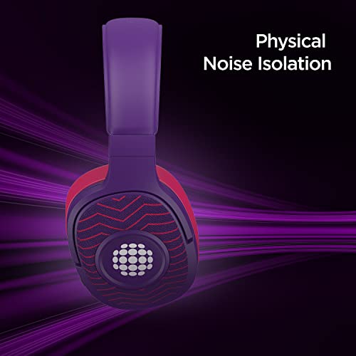 boAt Rockerz 558 Sunburn Edition | Wireless Headphone with 20 Hours Playback, 50mm Dynamic Drivers, Physical Noise Isolation