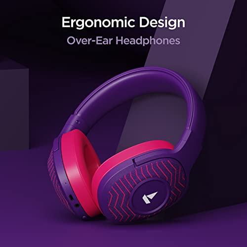 boAt Rockerz 558 Sunburn Edition | Wireless Headphone with 20 Hours Playback, 50mm Dynamic Drivers, Physical Noise Isolation