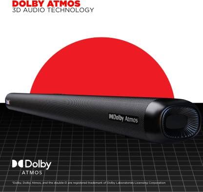 boAt Aavante Bar 4000DA | Powerful 200W Home Theatre Sound, 2.1.2 Channel, Dolby Atmos 3D Technology, Sleek & Minimal Design