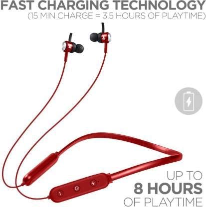 boAt Rockerz 275 V2 | Wireless Neckband with 8H Playback, IPX5 water resistance, cVc technology, Fast Charging