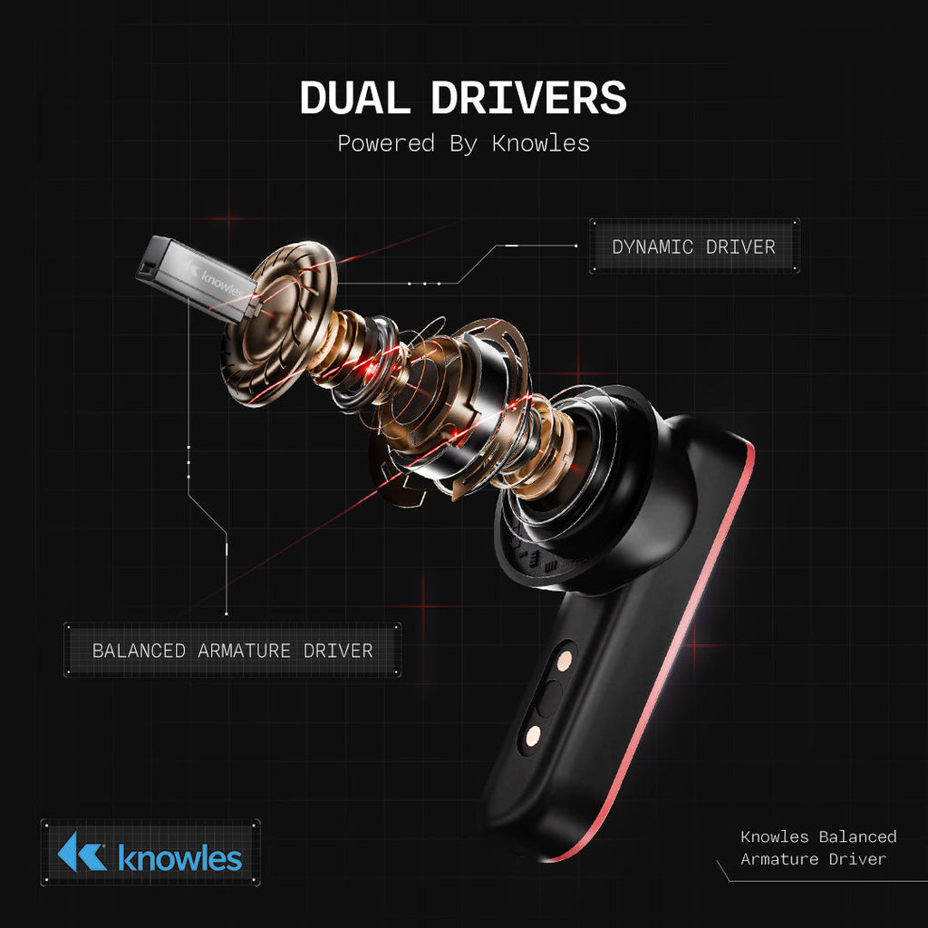 boAt Nirvana X TWS | Wireless Earbuds with Knowles dual drivers, Hi-Res Audio LDAC, 40 Hours Playback, boAt Hi-Fi Sound, ENx™ Technology, Dual Pairing