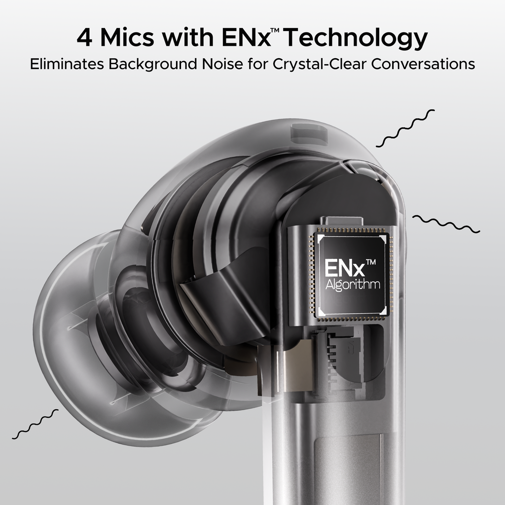 boAt Airdopes 111v2 | Wireless Earbuds with 50H Playback, Bluetooth v5.4, IWP™ Technology, 13mm Drivers