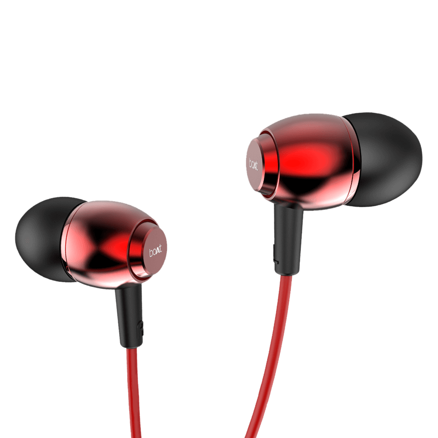 Bassheads 162 | Wired Earphone Made with Durable Coated Cable, Premium 10mm Drivers, Super Extra Bass, In-Built Mic