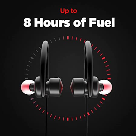 boAt Rockerz 261 | Wireless Neckband Earphone with 11mm Premium Drivers, Uninterrupted music Upto 8 Hours, IPX7 Water Resistance
