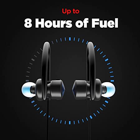 boAt Rockerz 261 | Wireless Neckband Earphone with 11mm Premium Drivers, Uninterrupted music Upto 8 Hours, IPX7 Water Resistance