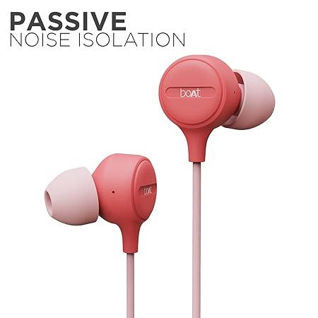 Bassheads 103 | In-Ear Wired Earphone with 10mm Driver, Lightweight Design, Super Extra Bass, Passive Noise Cancellation