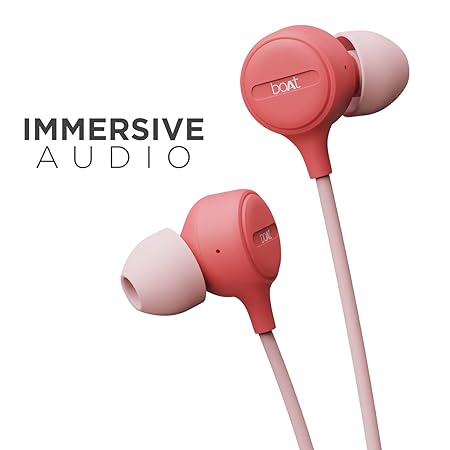 Bassheads 103 | In-Ear Wired Earphone with 10mm Driver, Lightweight Design, Super Extra Bass, Passive Noise Cancellation