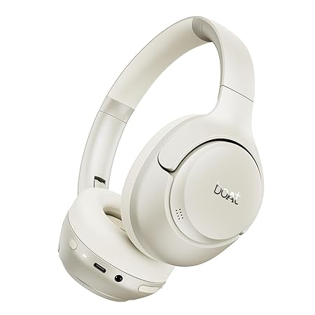 boAt Rockerz 551 ANC Pro | Wireless Headphone with 42dB Hybrid Adaptive ANC, 72 Hours Playtime, Dual Mics with ENx™ Tech
