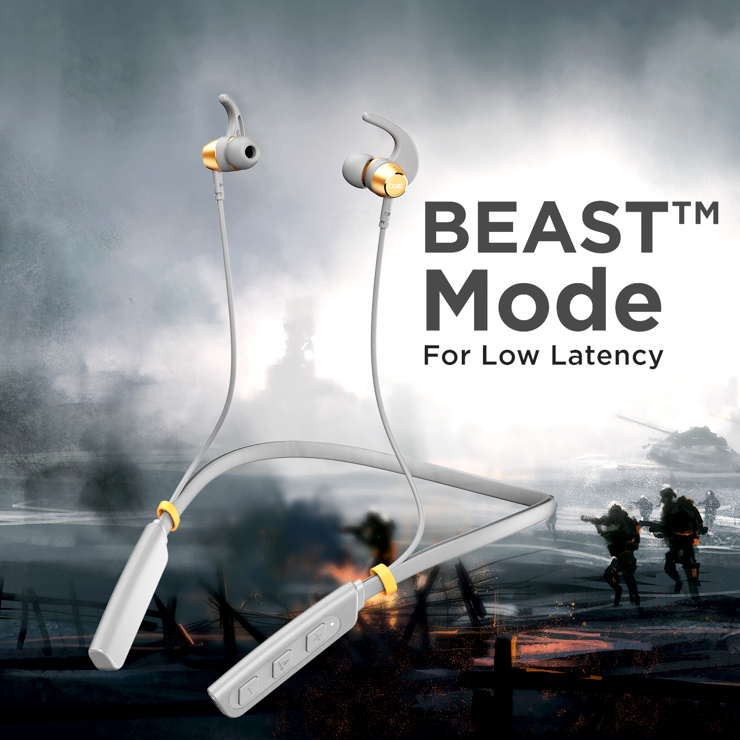 boAt Rockerz 238 Pro | Wireless  Bluetooth Neckband with Up To 20 Hours Playback, BEAST™ Mode, ENx™ Technology