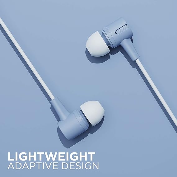 Bassheads 102 | Wired Earphones 10mm Drivers, Lightweight Design, Microphone with voice assistant, Super Extra Bass