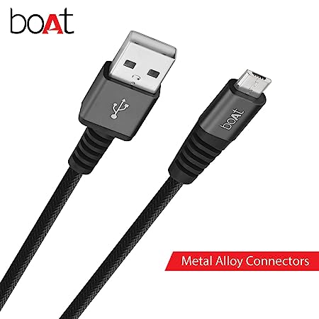 Para-Armour Type-C Cable 1.5M | Type-C Cable for Mobile Phones, Durable Nylon Braiding, 1.5 Meter length, 10000+ bends lifespan
