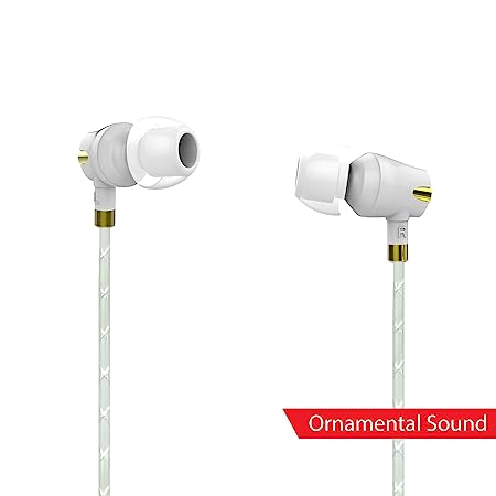 Nirvana CE-1Nirvana CE-1 | Wired Earphones with 10mm Dynamic Drivers, In-built noise isolation mic, Hawk-inspired Design