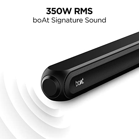 boAt Aavante Bar 3200D | 5.1 Channel Soundbar with Powerful Subwoofer, 3D Surround Sound and Dolby Audio, Dual Wireless Rear Satellite Speakers, Multiple Connectivity Modes