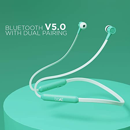 boAt 102 Wireless | Wireless Neckband with 8mm Dynamic Drivers, 15H Playback, Built-in Microphone, Magnetic Earbuds