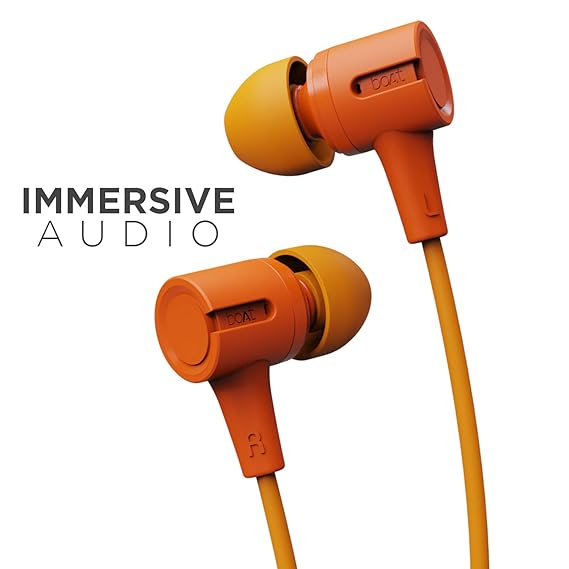 Bassheads 102 | Wired Earphones 10mm Drivers, Lightweight Design, Microphone with voice assistant, Super Extra Bass