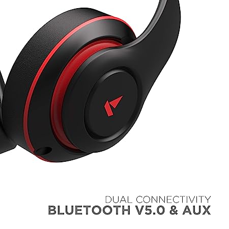 boAt Rockerz 560 | Wireless Headphone with 40mm Dynamic Drivers, 15Hour Non-Stop Music, Ergonomically Designed Over-Ear Headphone Immersive Audio