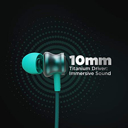 boAt Rockerz 185 | Wireless Neckband with Bluetooth v5.0, 15H Playback, IPX4 water-resistant, 10mm drivers