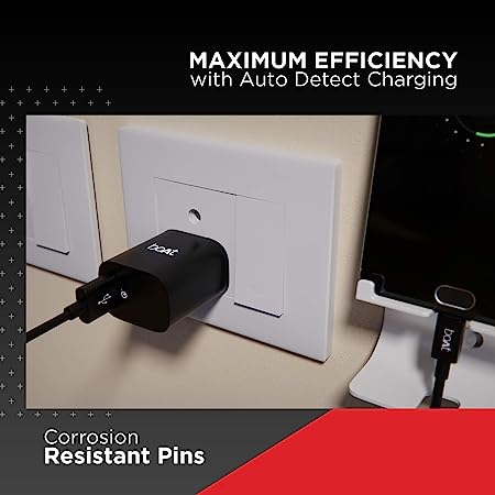 boAt WCD QC3A with Micro USB Cable - Made In India